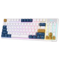 Клавиатура Royal Kludge RK89 RGB (белый, RK Lemon) фото 4